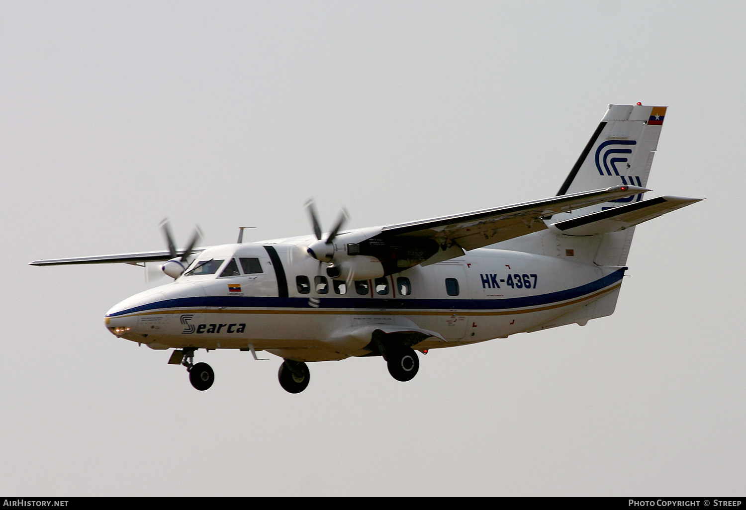 Aircraft Photo of HK-4367 | Let L-410UVP-E20 Turbolet | SEARCA - Servicio Aéreo de Capurgana | AirHistory.net #143502