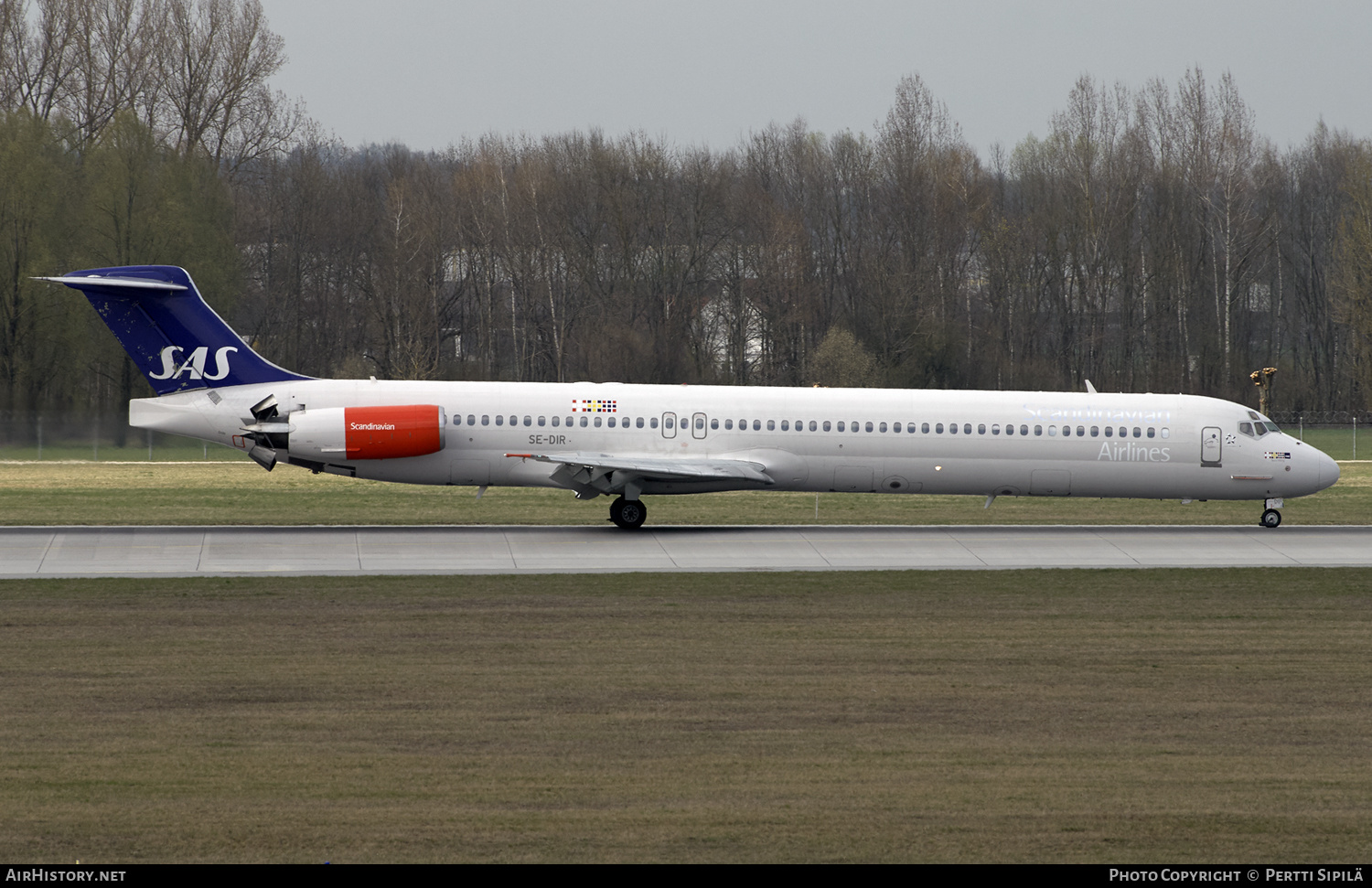 Aircraft Photo of SE-DIR | McDonnell Douglas MD-82 (DC-9-82) | Scandinavian Airlines - SAS | AirHistory.net #143515