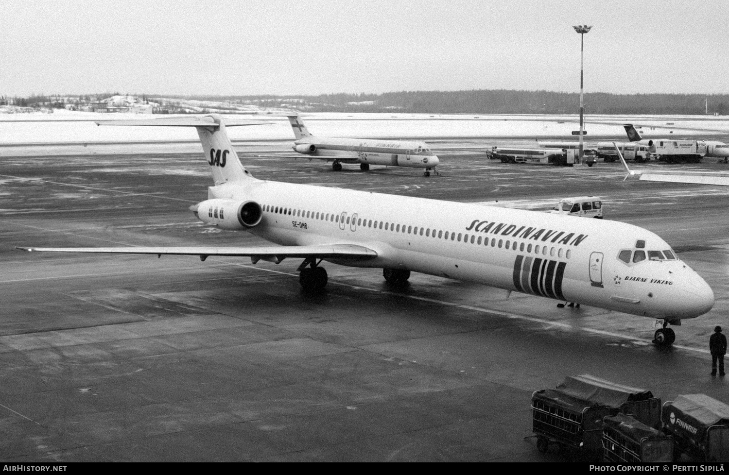 Aircraft Photo of SE-DMB | McDonnell Douglas MD-81 (DC-9-81) | Scandinavian Airlines - SAS | AirHistory.net #143516