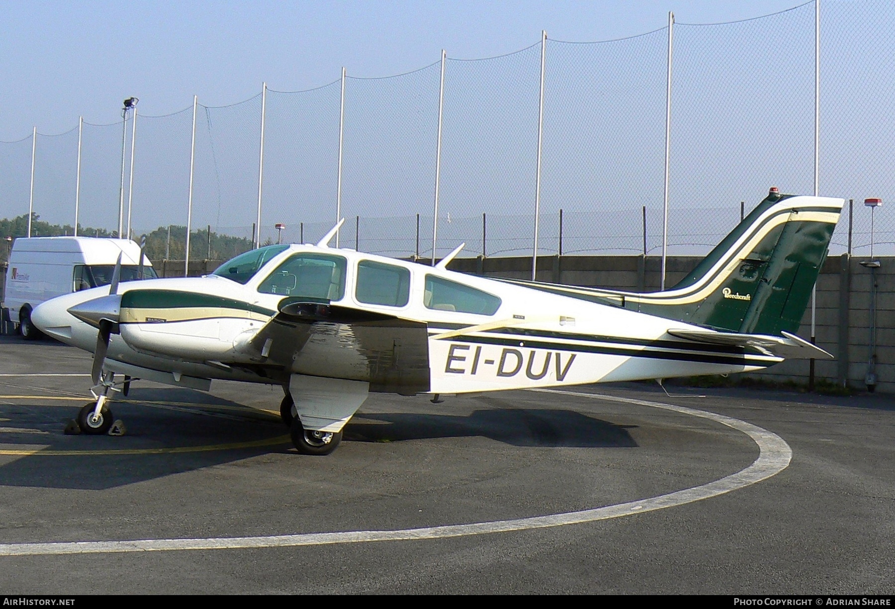 Aircraft Photo of EI-DUV | Beech B55 Baron (95-B55) | AirHistory.net #143529