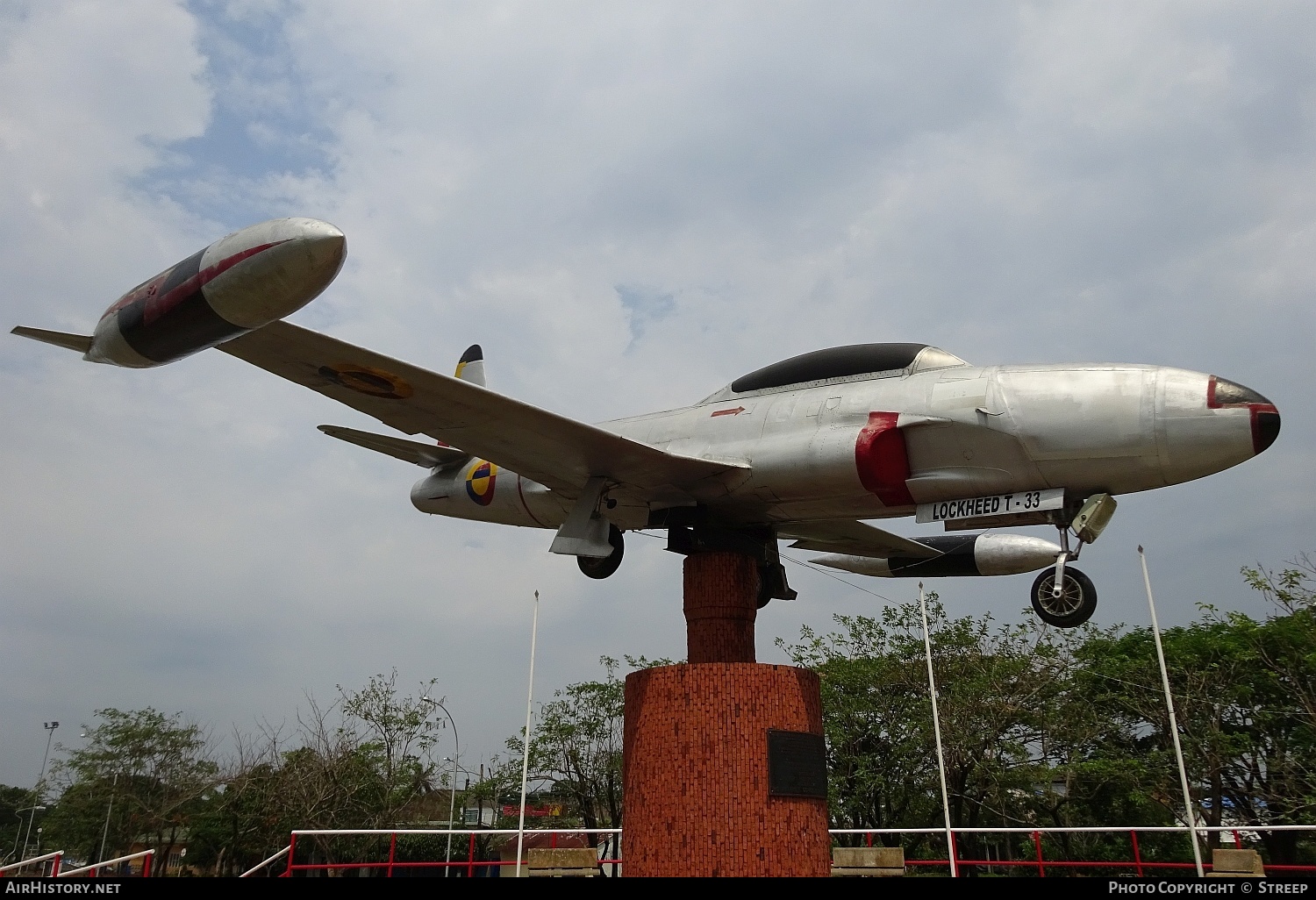 Aircraft Photo of Not known | Canadair T-33AN Silver Star 3 | Colombia - Air Force | AirHistory.net #143532