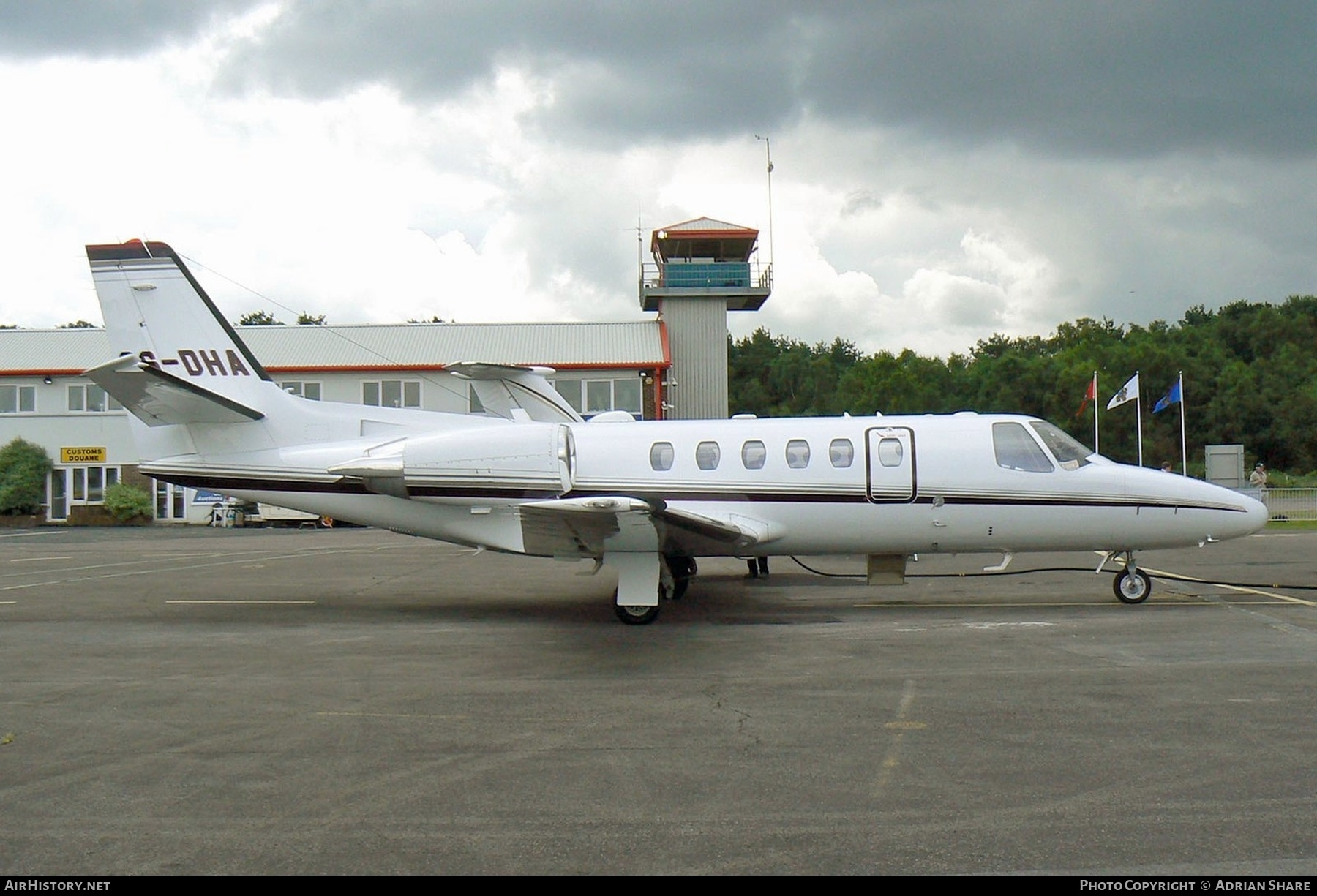 Aircraft Photo of CS-DHA | Cessna 550B Citation Bravo | NetJets | AirHistory.net