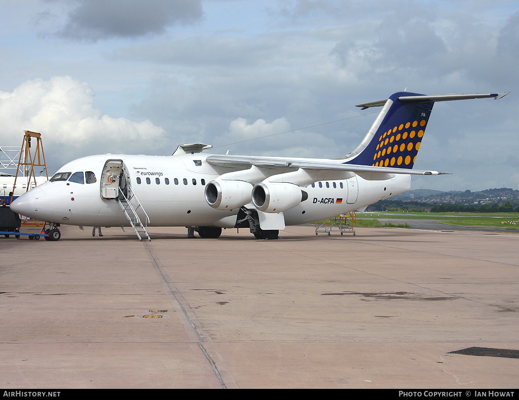 Aircraft Photo of D-ACFA | British Aerospace BAe-146-200 | Eurowings | AirHistory.net #143547