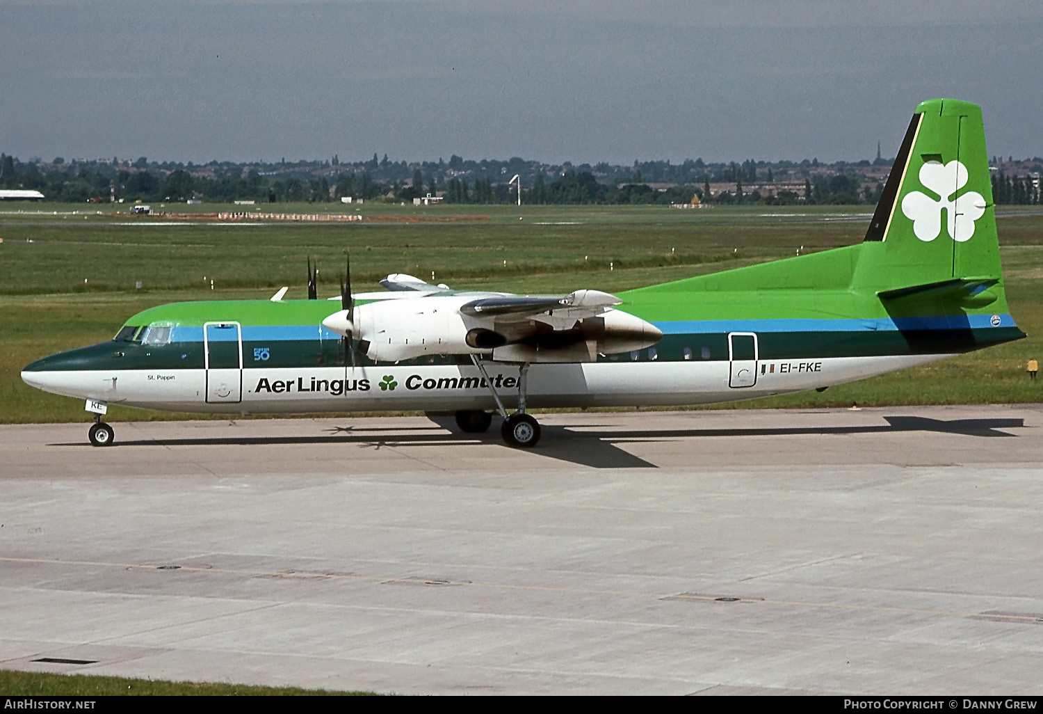 Aircraft Photo of EI-FKE | Fokker 50 | Aer Lingus Commuter | AirHistory.net #143558