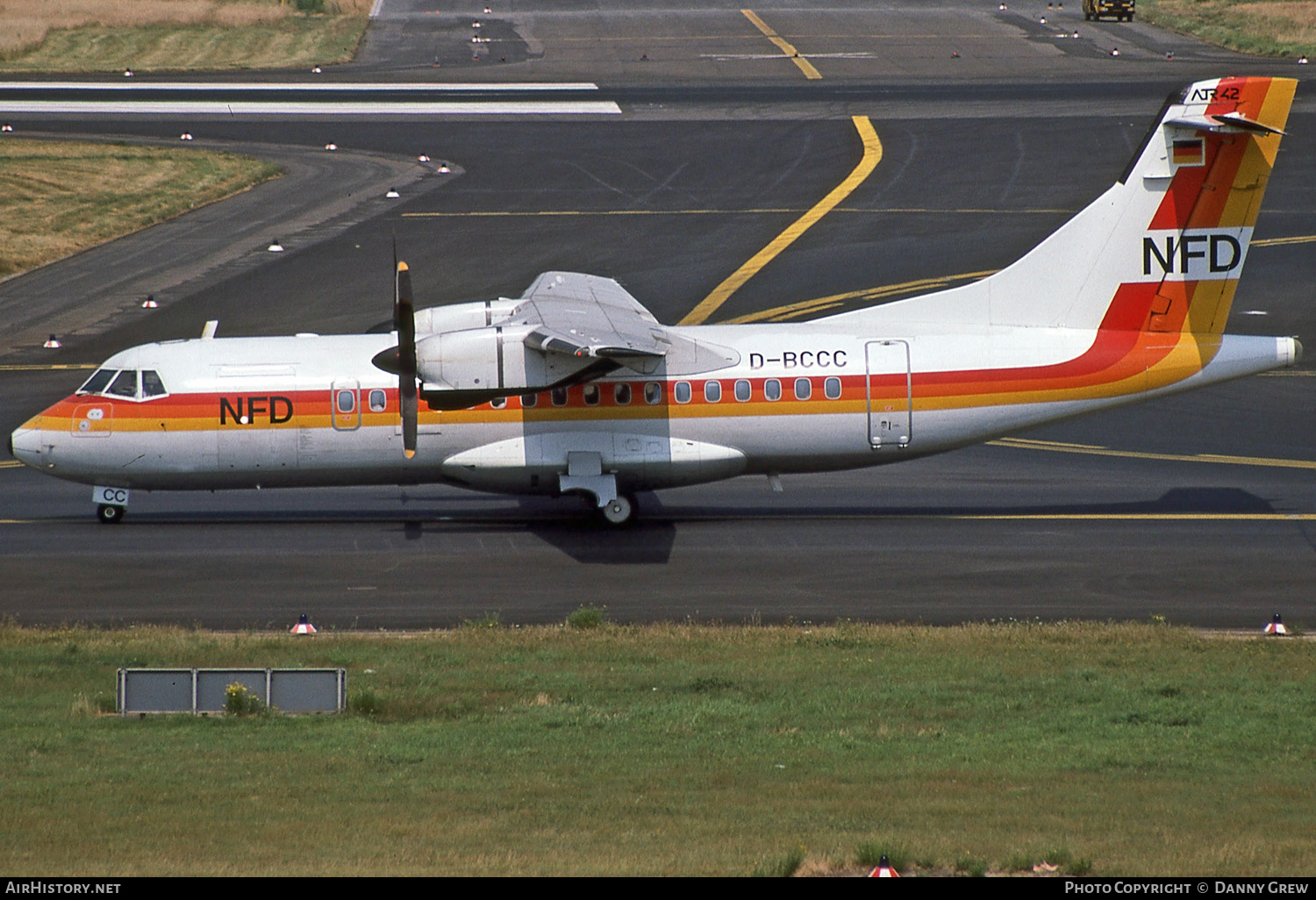 Aircraft Photo of D-BCCC | ATR ATR-42-300 | NFD - Nürnberger Flugdienst | AirHistory.net #143563