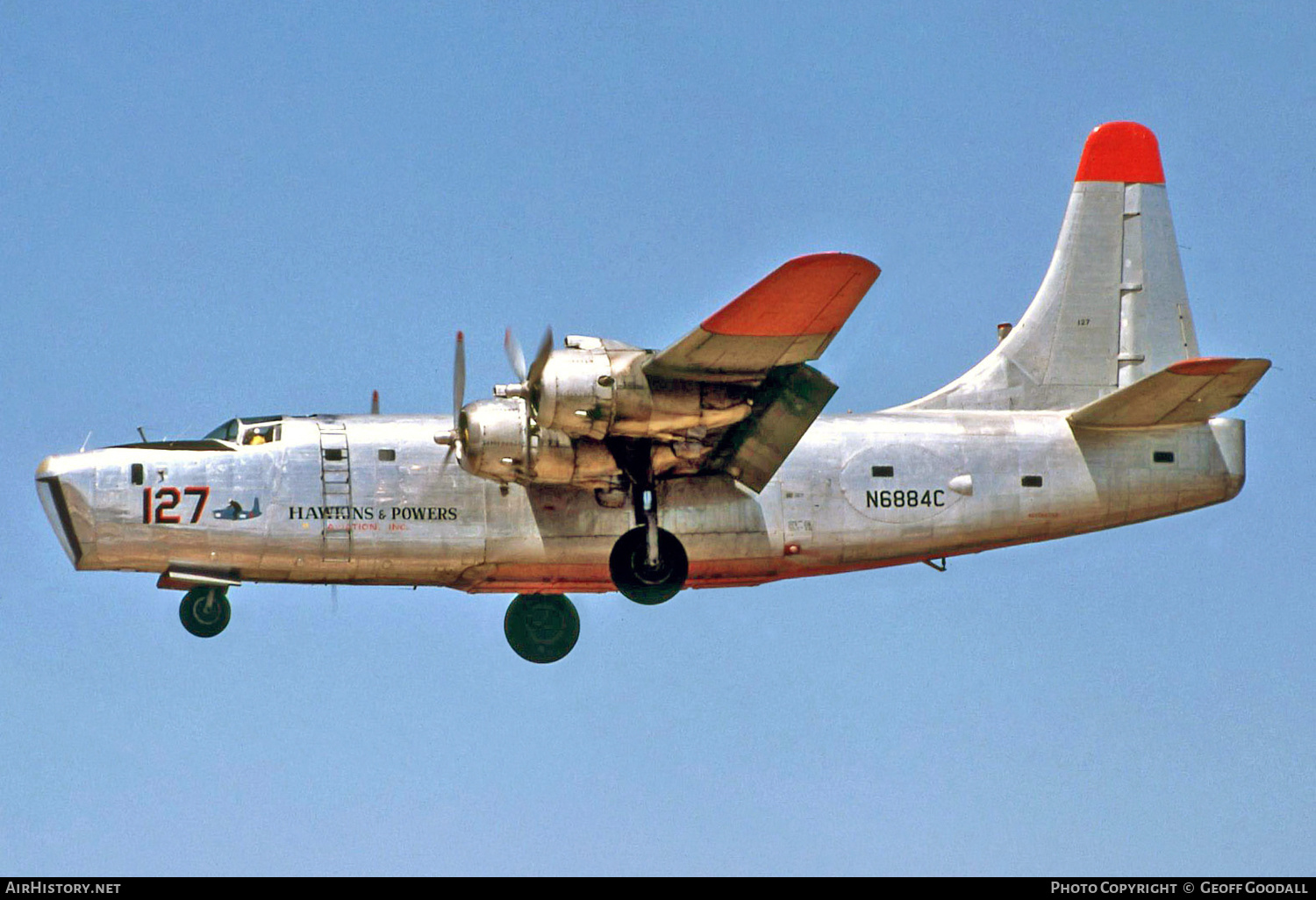 Aircraft Photo of N6884C | Consolidated P4Y-2/AT Super Privateer | Hawkins & Powers Aviation | AirHistory.net #143591