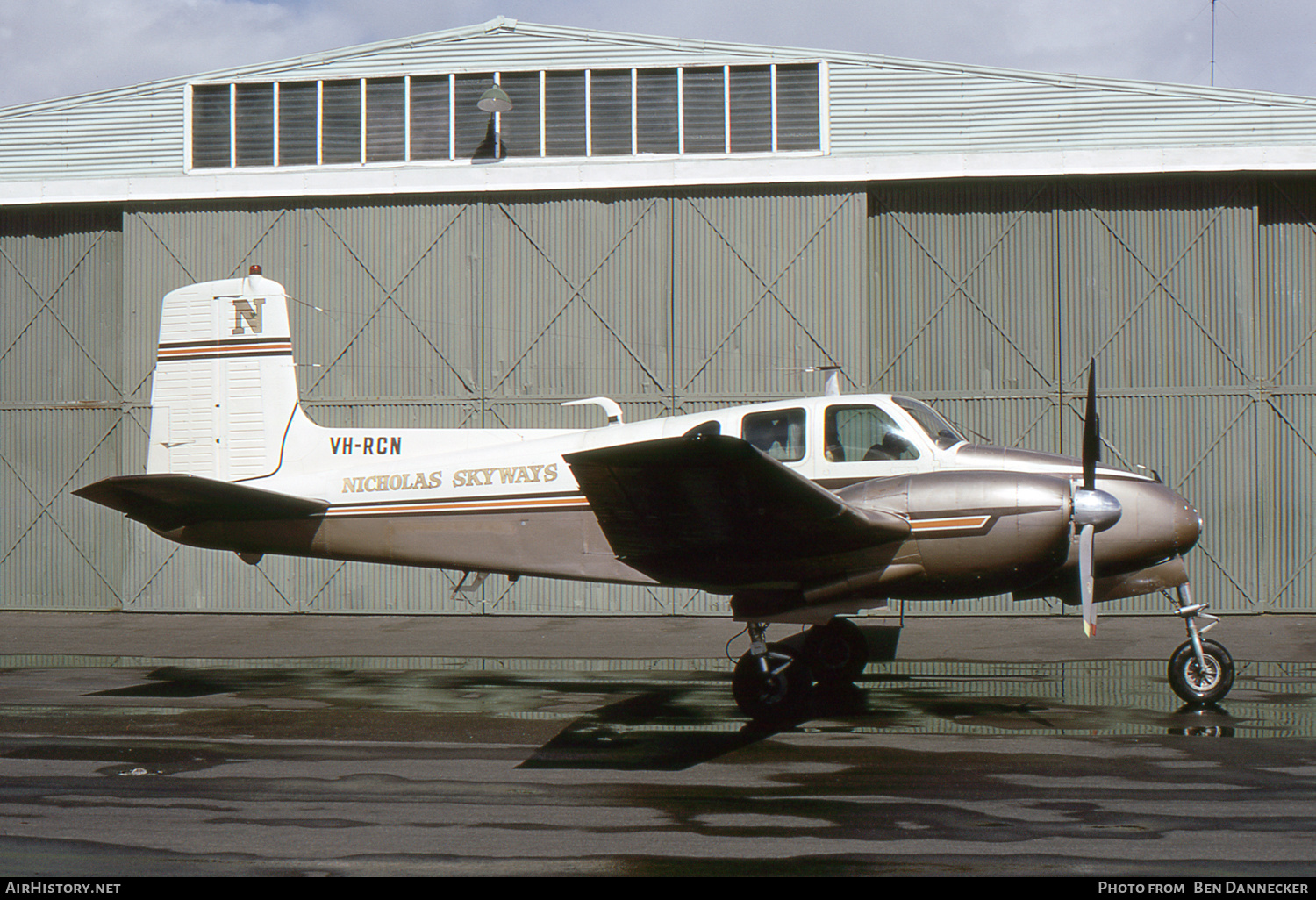 Aircraft Photo of VH-RCN | Beech D50B Twin Bonanza | Nicholas Skyways | AirHistory.net #143605