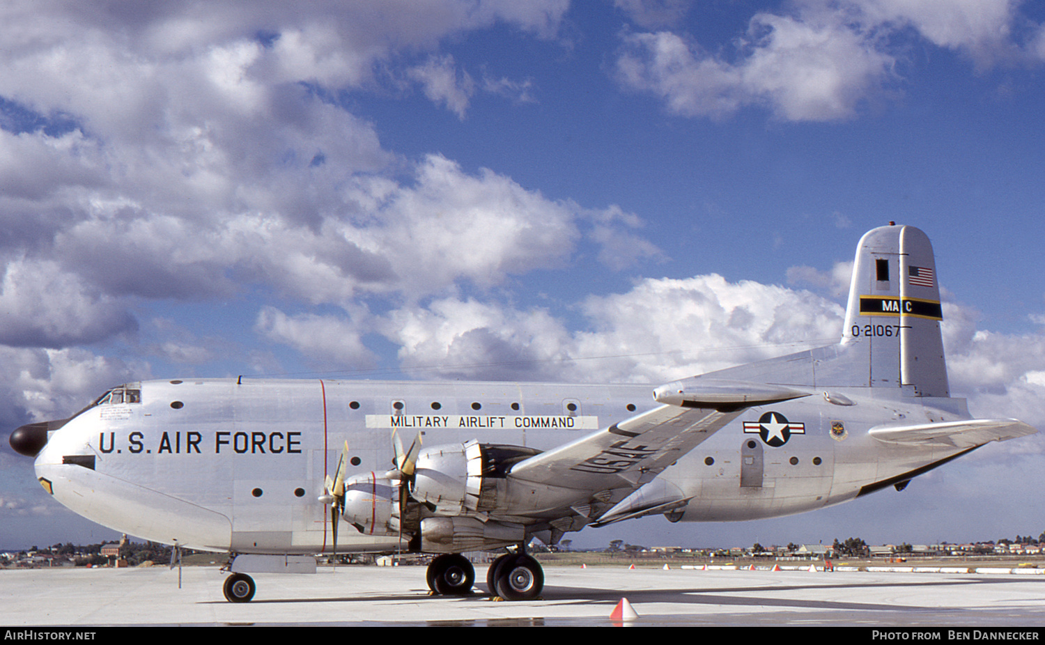Aircraft Photo of 52-1067 / 0-21067 | Douglas C-124C Globemaster II | USA - Air Force | AirHistory.net #143609