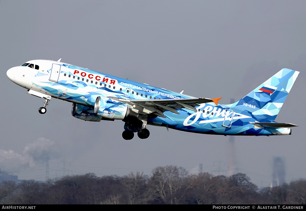 Aircraft Photo of VQ-BAS | Airbus A319-111 | Rossiya - Russian Airlines | AirHistory.net #143611