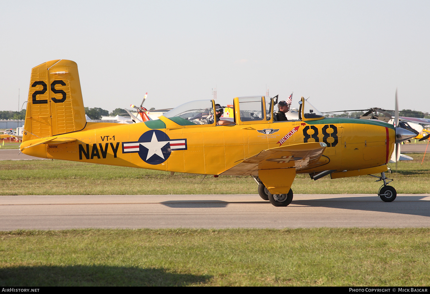 Aircraft Photo of N88RM | Beech T-34A Mentor | USA - Navy | AirHistory.net #143621