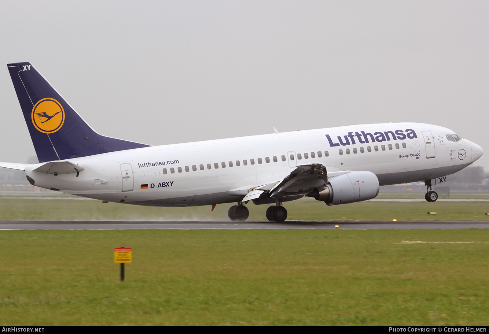 Aircraft Photo of D-ABXY | Boeing 737-330 | Lufthansa | AirHistory.net #143623