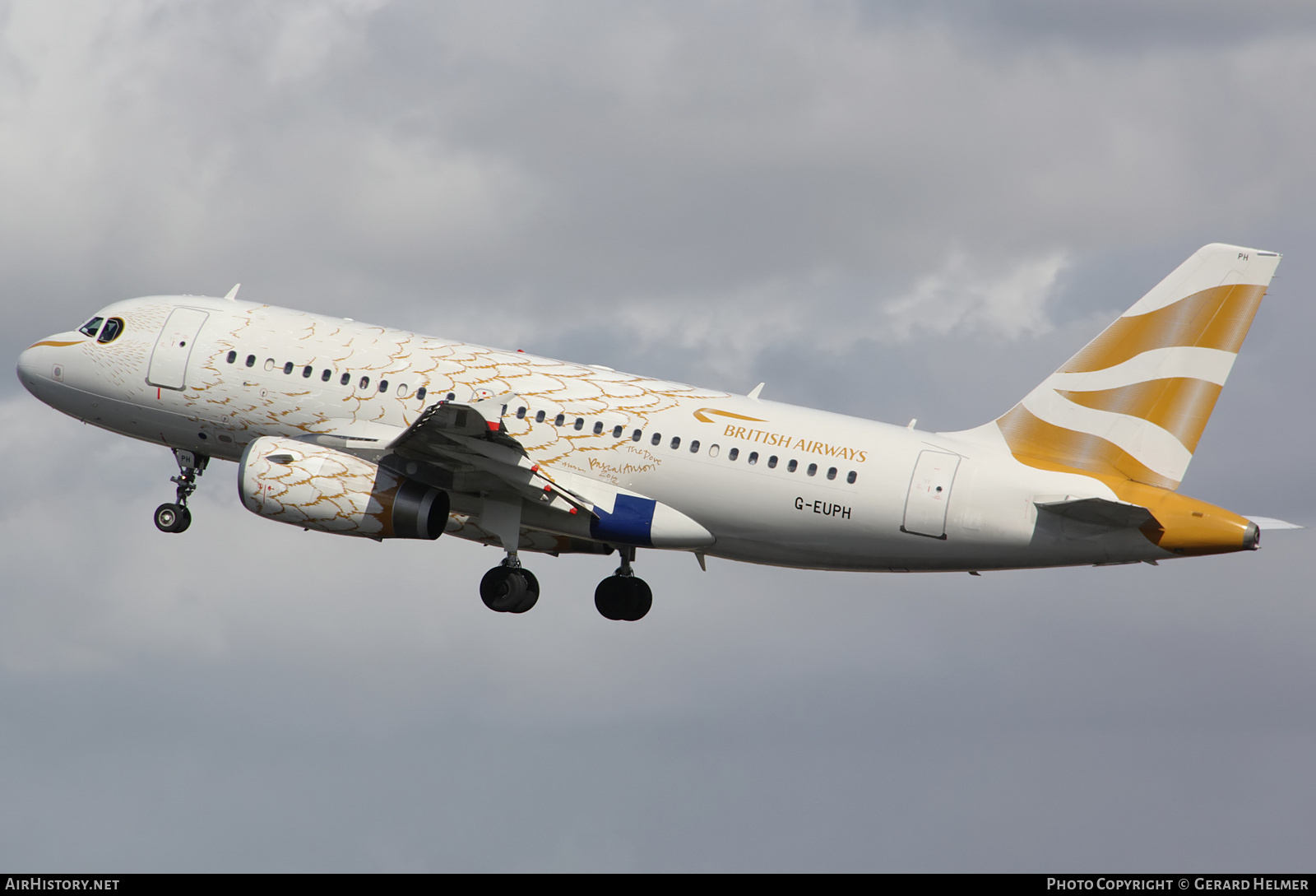 Aircraft Photo of G-EUPH | Airbus A319-131 | British Airways | AirHistory.net #143624