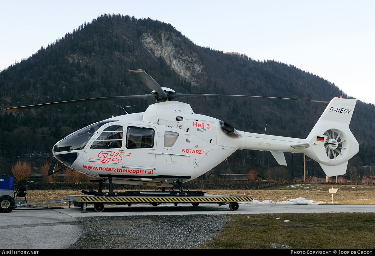 Aircraft Photo of D-HEOY | Eurocopter EC-135T-1 | SHS - Schider Helicopter Service | AirHistory.net #143662
