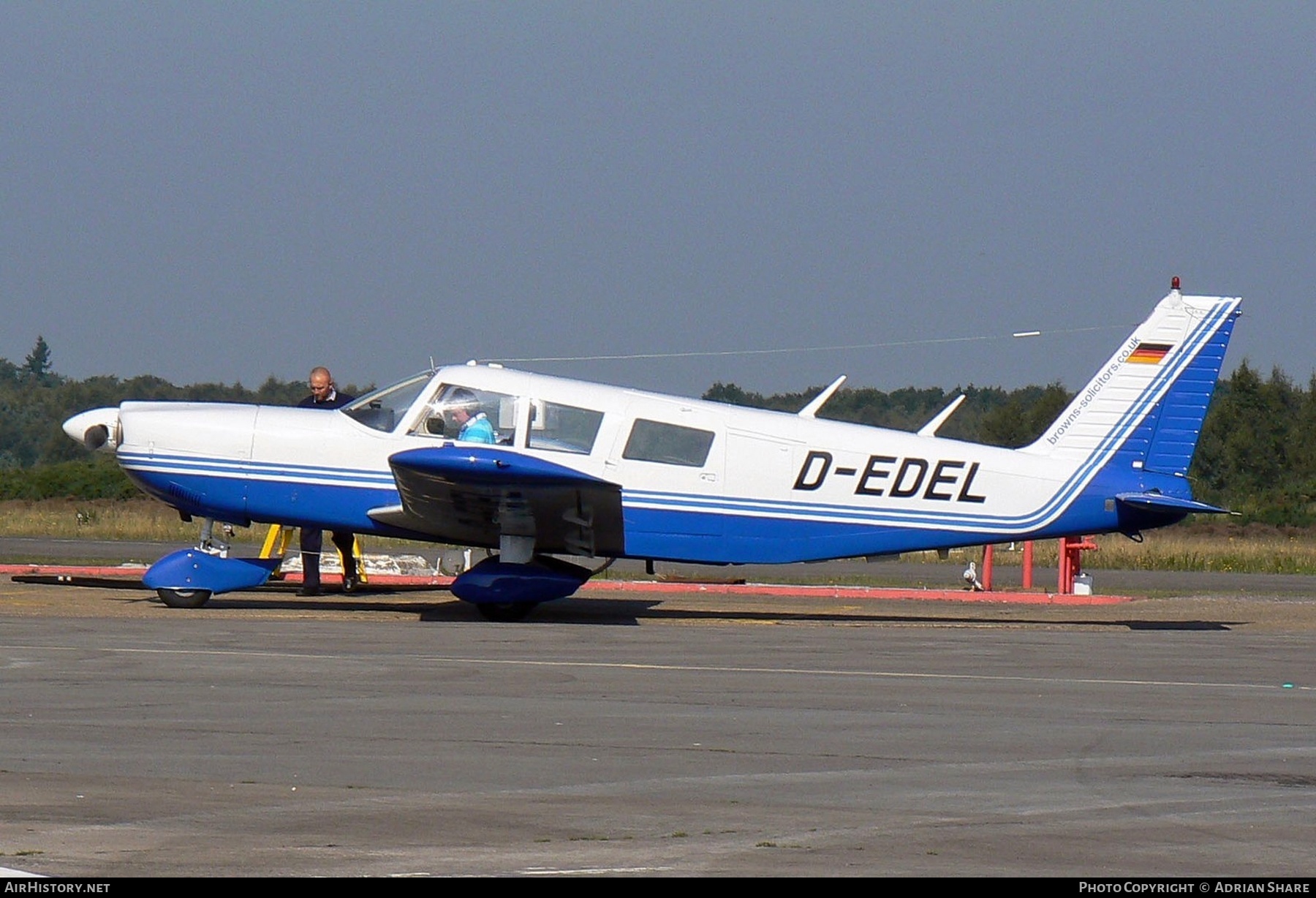 Aircraft Photo of D-EDEL | Piper PA-32-300 Cherokee Six | AirHistory.net #143663