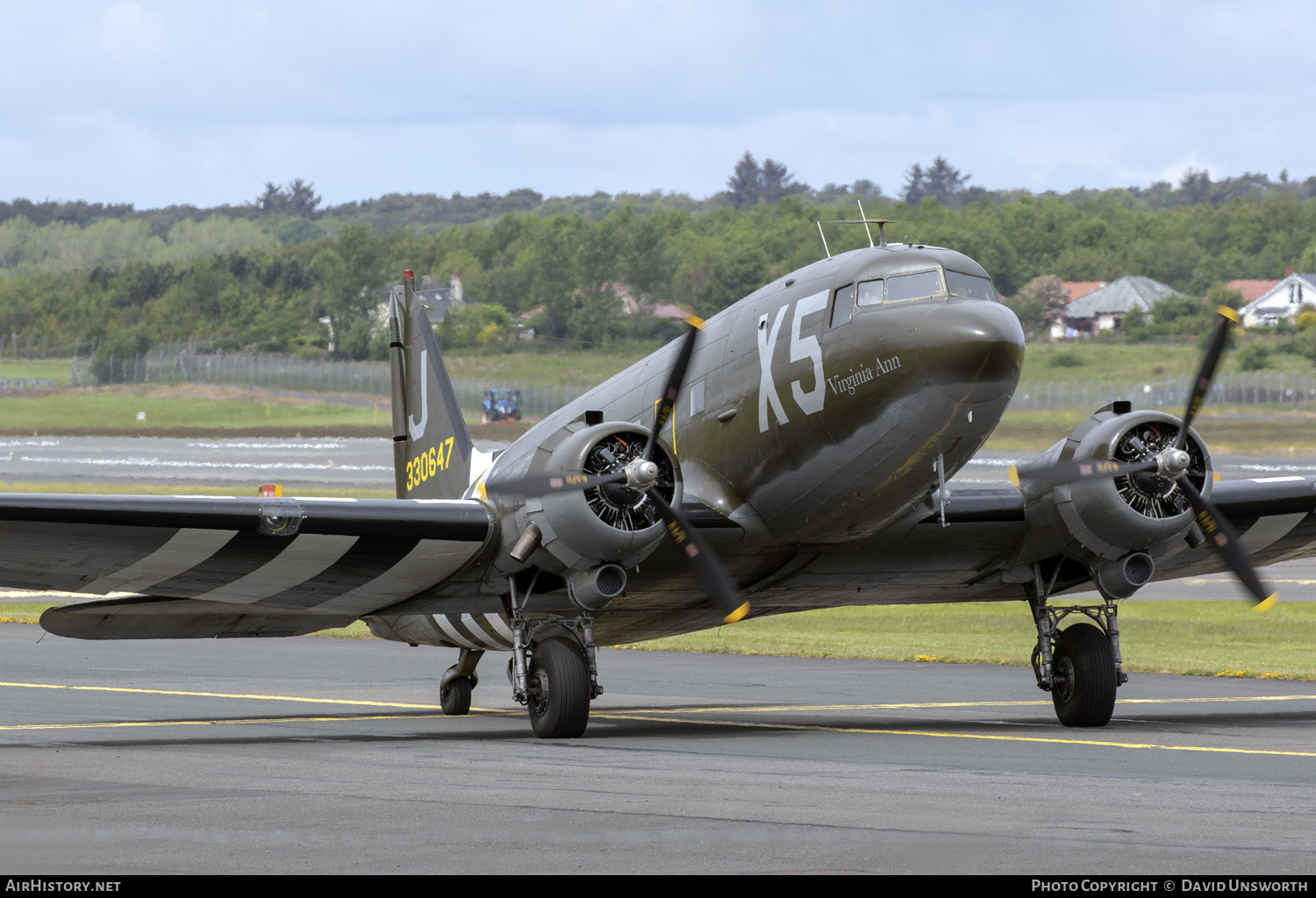 Aircraft Photo of N62CC / 330647 | Douglas DC-3(C) | USA - Air Force | AirHistory.net #143706