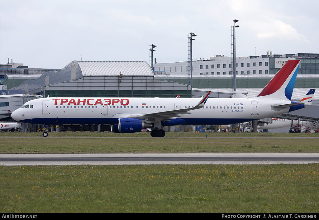 Aircraft Photo of EI-LED | Airbus A321-211 | Transaero Airlines | AirHistory.net #143710