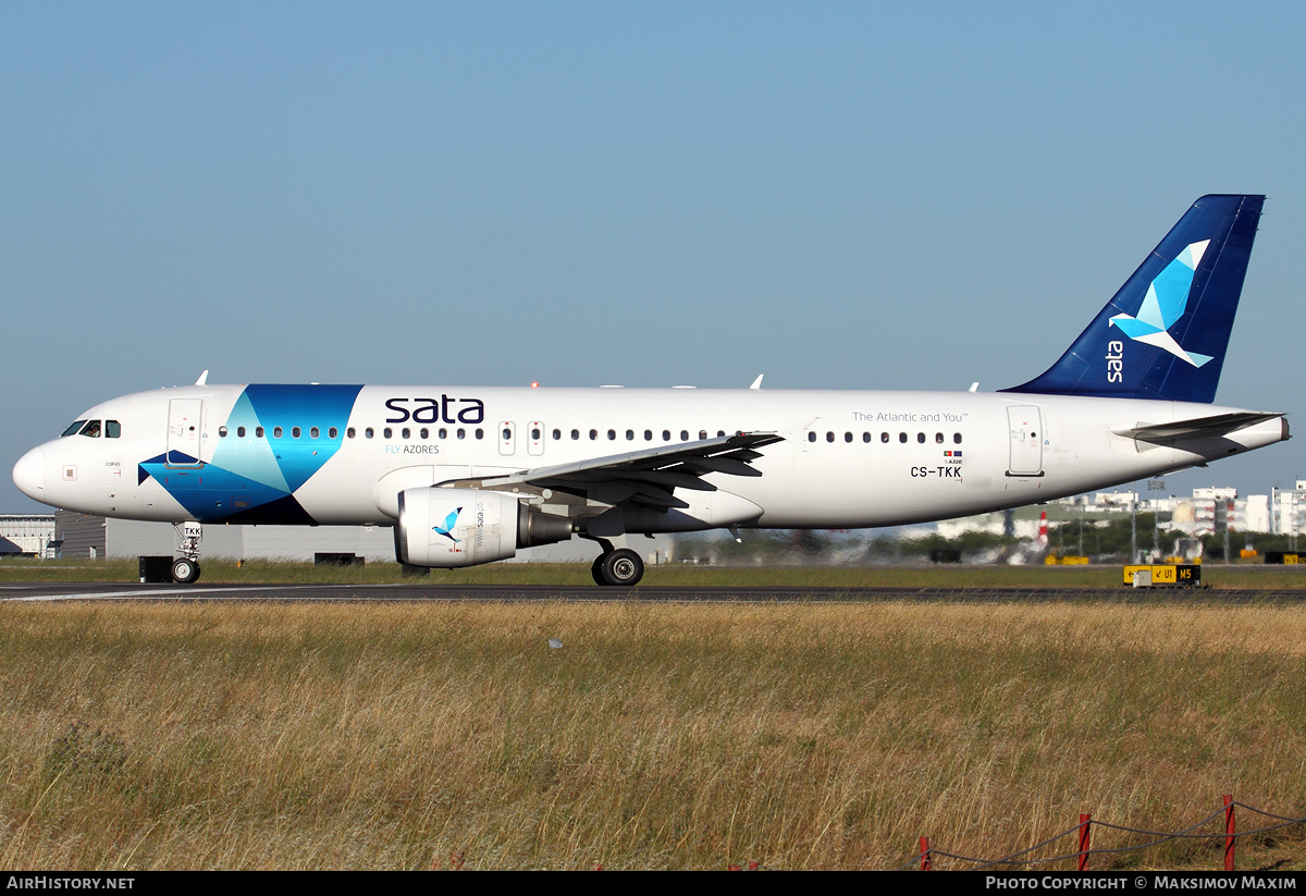 Aircraft Photo of CS-TKK | Airbus A320-214 | SATA Internacional | AirHistory.net #143713