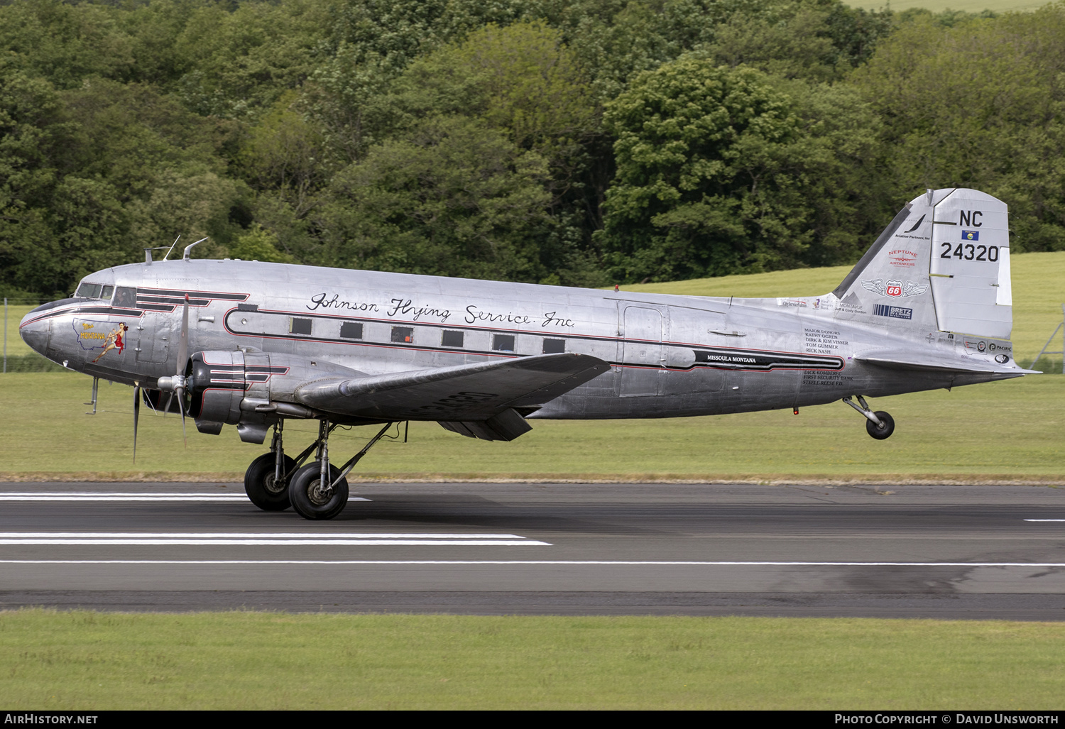 Aircraft Photo of N24320 / NC24320 | Douglas C-47A Skytrain | Johnson Flying Service | AirHistory.net #143714