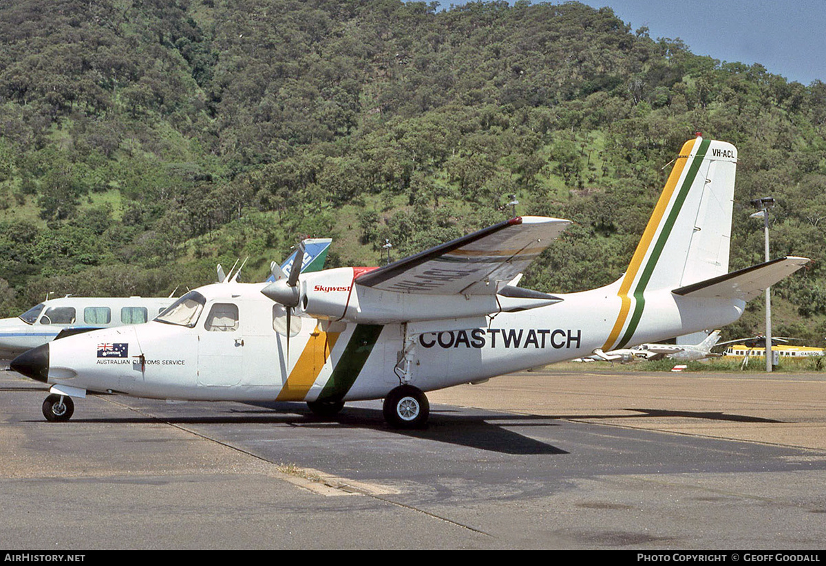 Aircraft Photo of VH-ACL | Rockwell 500S Shrike Commander | Australian Customs | AirHistory.net #143725