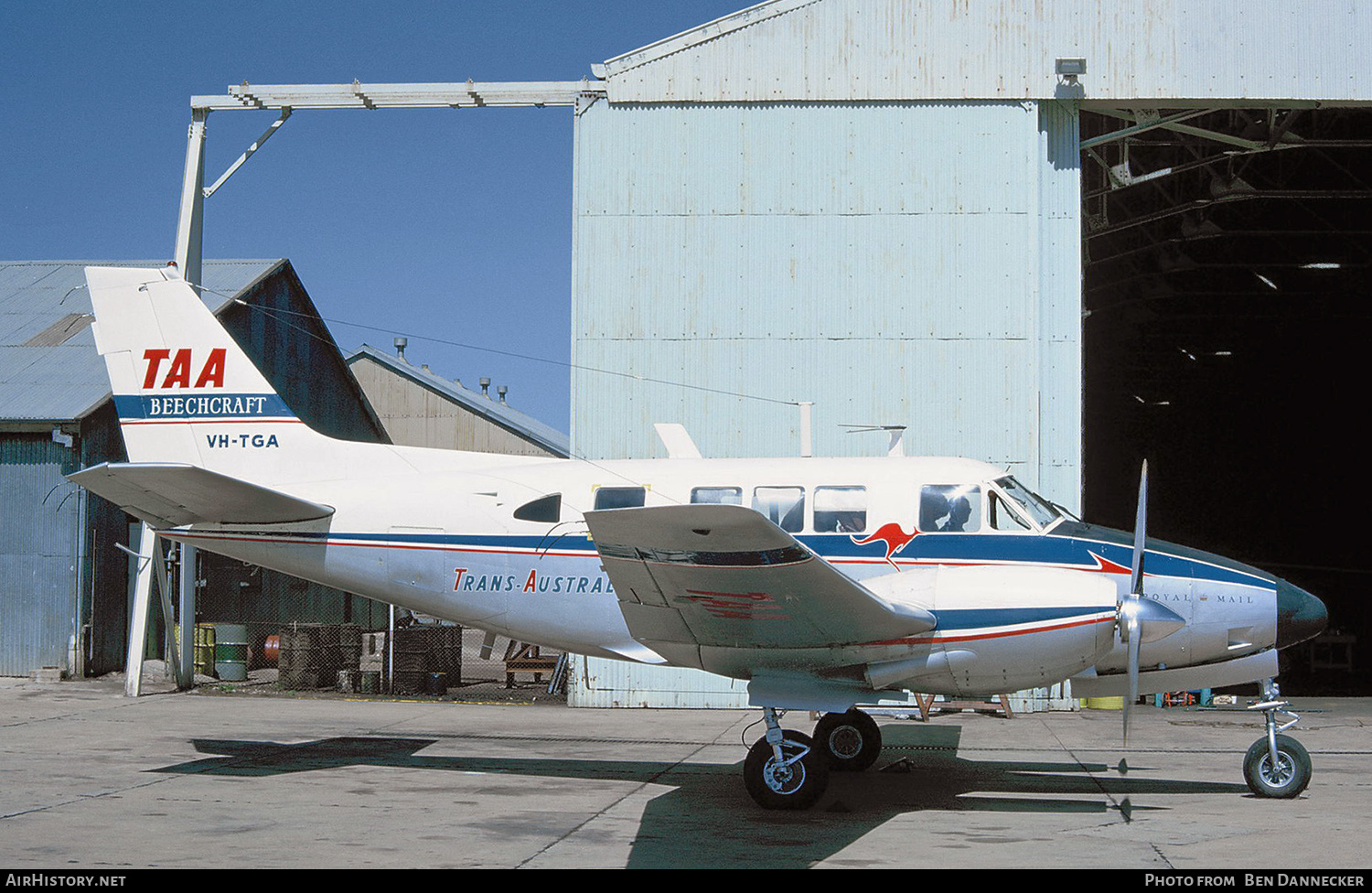 Aircraft Photo of VH-TGA | Beech 65-A80 Queen Air | Trans-Australia Airlines - TAA | AirHistory.net #143732