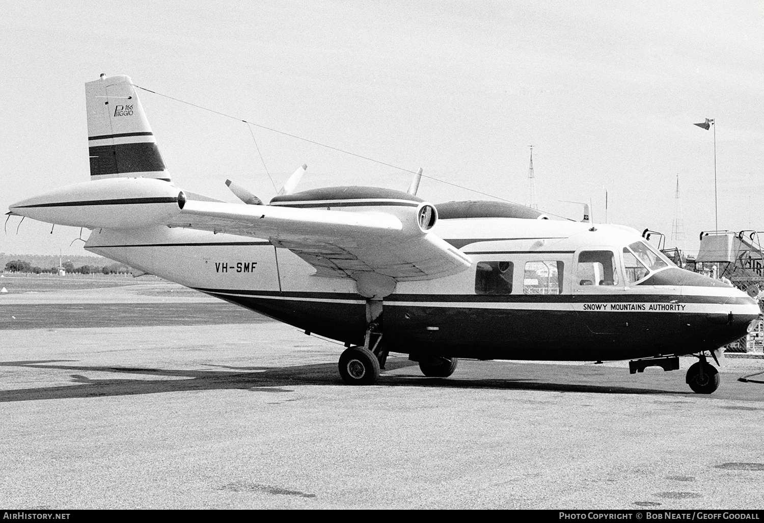 Aircraft Photo of VH-SMF | Piaggio P-166 | Snowy Mountains Hydro Electric Authority | AirHistory.net #143733