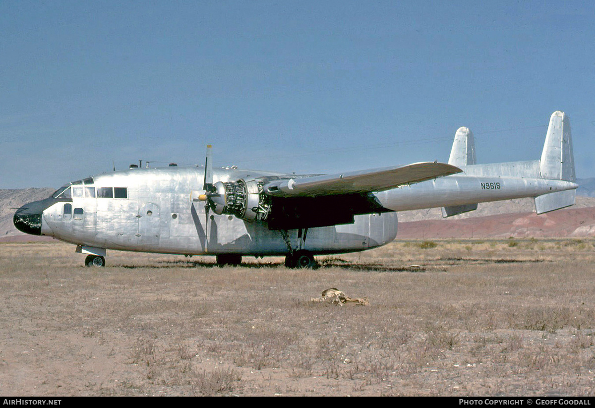 Aircraft Photo of N961S | Fairchild C-119F Flying Boxcar | AirHistory.net #143734