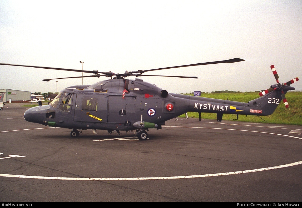 Aircraft Photo of 232 | Westland WG-13 Lynx Mk86 | Norway - Coast Guard | AirHistory.net #143747