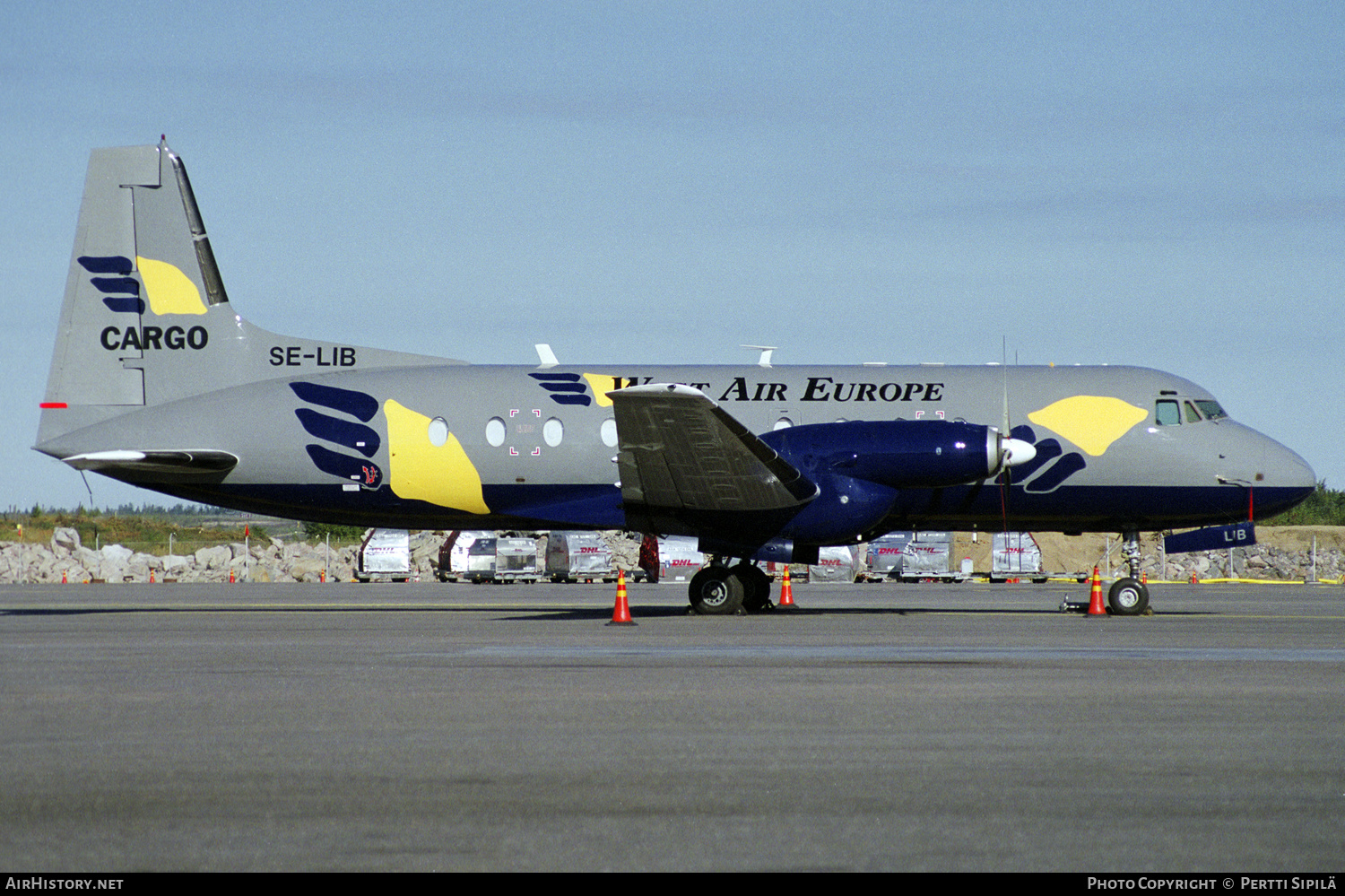 Aircraft Photo of SE-LIB | British Aerospace BAe-748 Srs2B/371LFD | West Air Europe Cargo | AirHistory.net #143751