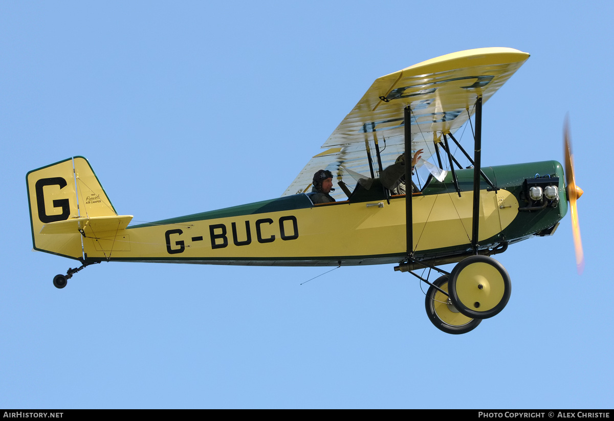Aircraft Photo of G-BUCO | Pietenpol Air Camper | AirHistory.net #143763