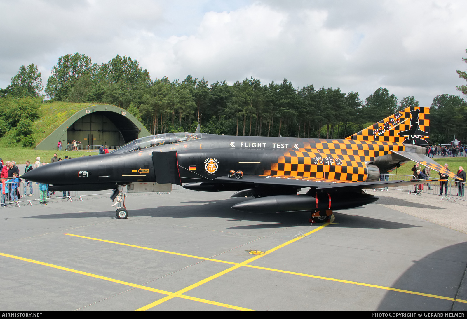 Aircraft Photo of 3813 | McDonnell Douglas F-4F Phantom II | Germany - Air Force | AirHistory.net #143764