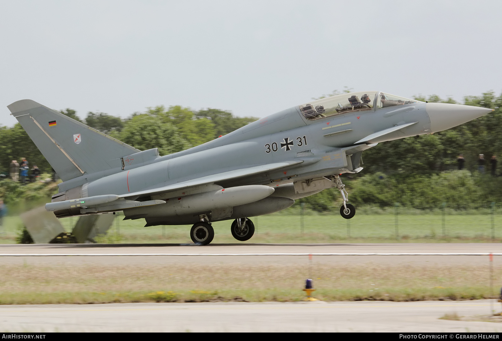 Aircraft Photo of 3031 | Eurofighter EF-2000 Typhoon T | Germany - Air Force | AirHistory.net #143768