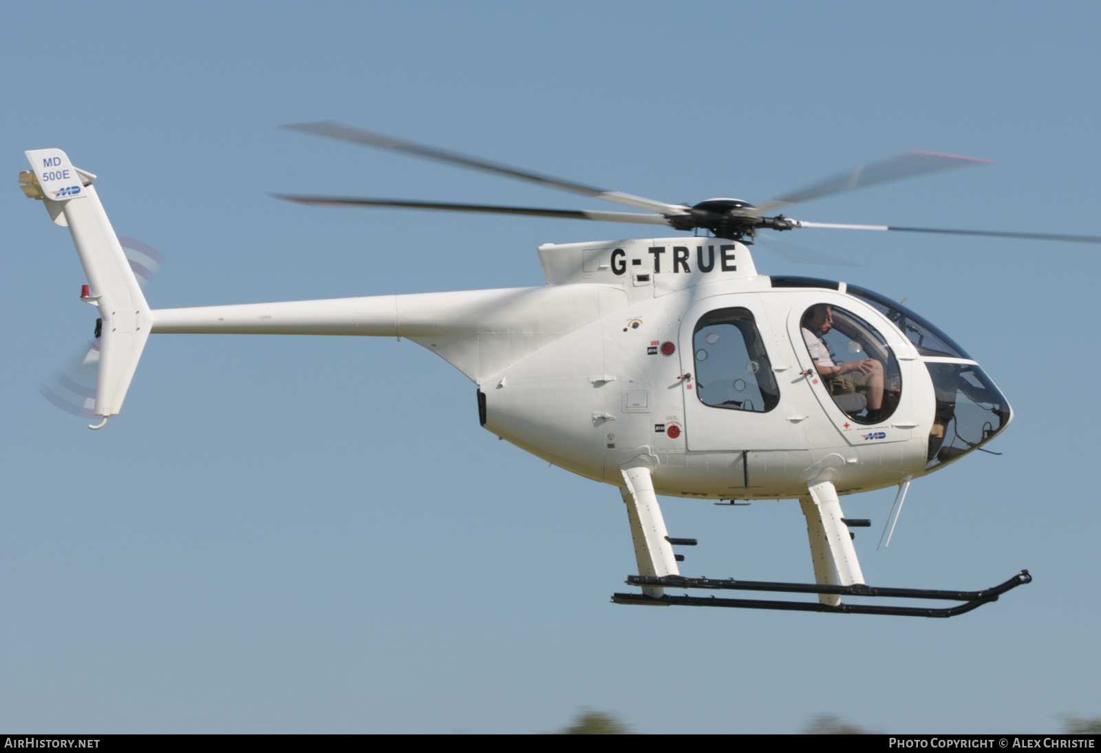 Aircraft Photo of G-TRUE | MD Helicopters MD-500E (369E) | AirHistory.net #143787