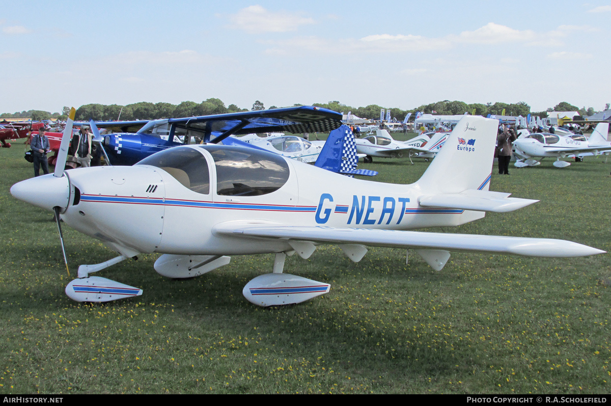 Aircraft Photo of G-NEAT | Europa Aircraft Europa | AirHistory.net #143790