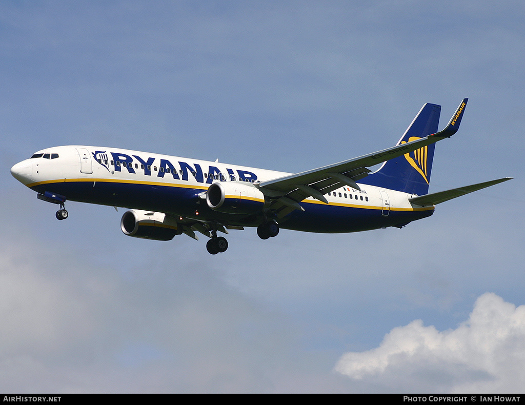 Aircraft Photo of EI-DHR | Boeing 737-8AS | Ryanair | AirHistory.net #143799