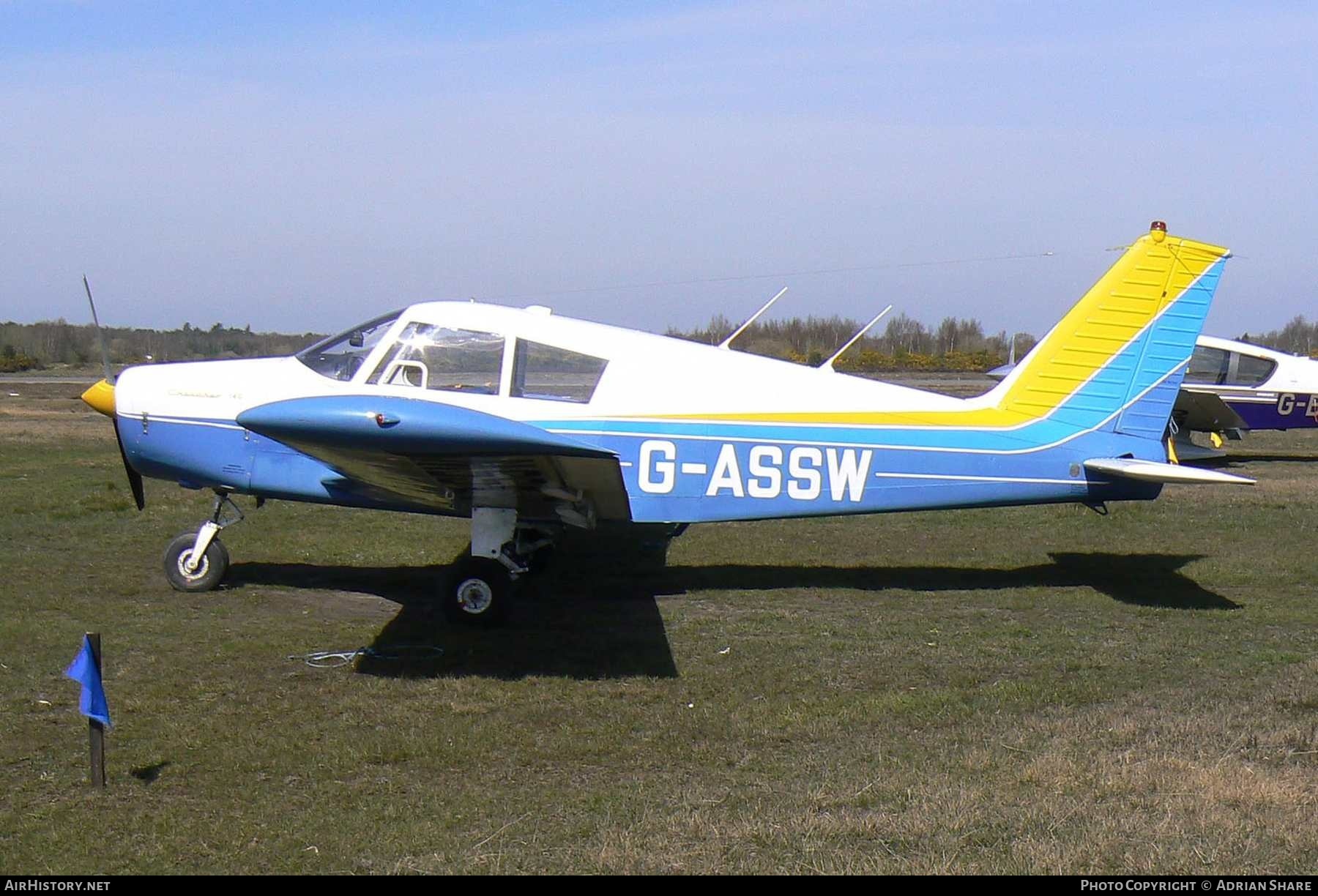 Aircraft Photo of G-ASSW | Piper PA-28-140 Cherokee | AirHistory.net #143814