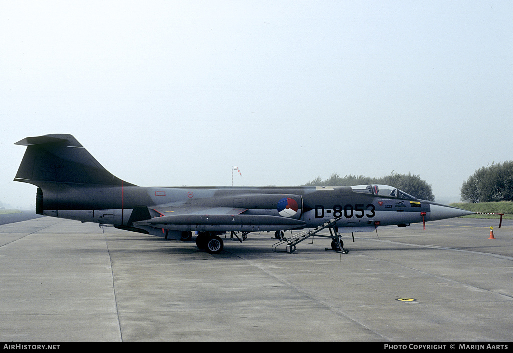Aircraft Photo of D-8053 | Lockheed F-104G Starfighter | Netherlands - Air Force | AirHistory.net #143828