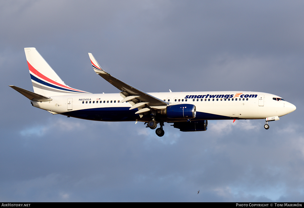 Aircraft Photo of N624XA | Boeing 737-8LJ | Smartwings | AirHistory.net #143832