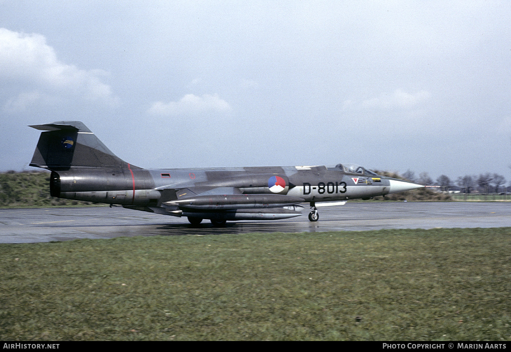 Aircraft Photo of D-8013 | Lockheed RF-104G Starfighter | Netherlands - Air Force | AirHistory.net #143838