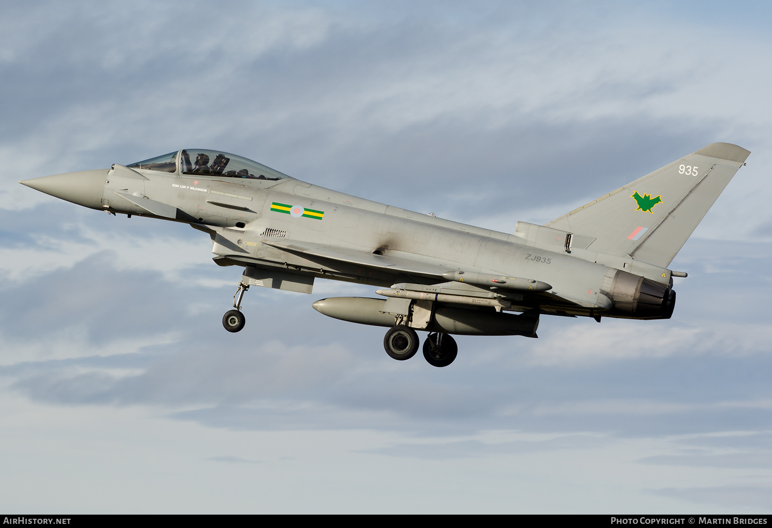 Aircraft Photo of ZJ935 | Eurofighter EF-2000 Typhoon FGR4 | UK - Air Force | AirHistory.net #143847