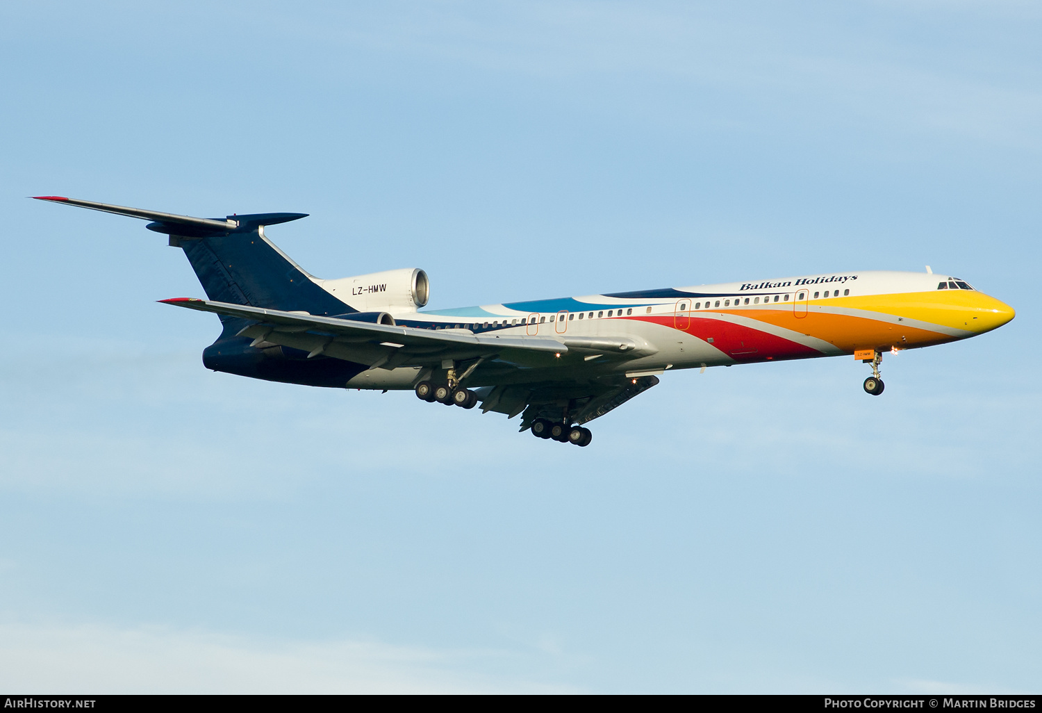 Aircraft Photo of LZ-HMW | Tupolev Tu-154M | Balkan Holidays Air - BH Air | AirHistory.net #143859