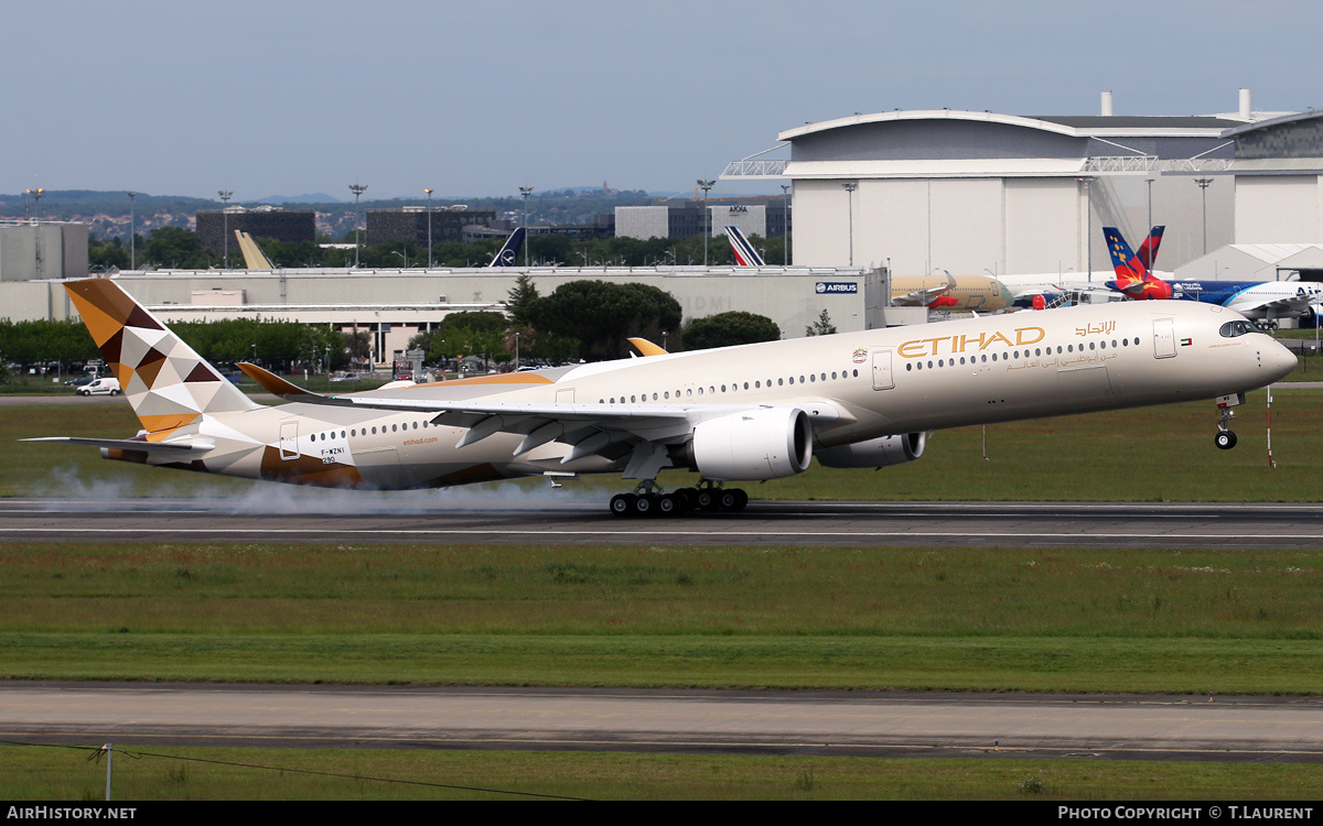 Aircraft Photo of F-WZNI | Airbus A350-1041 | Etihad Airways | AirHistory.net #143871