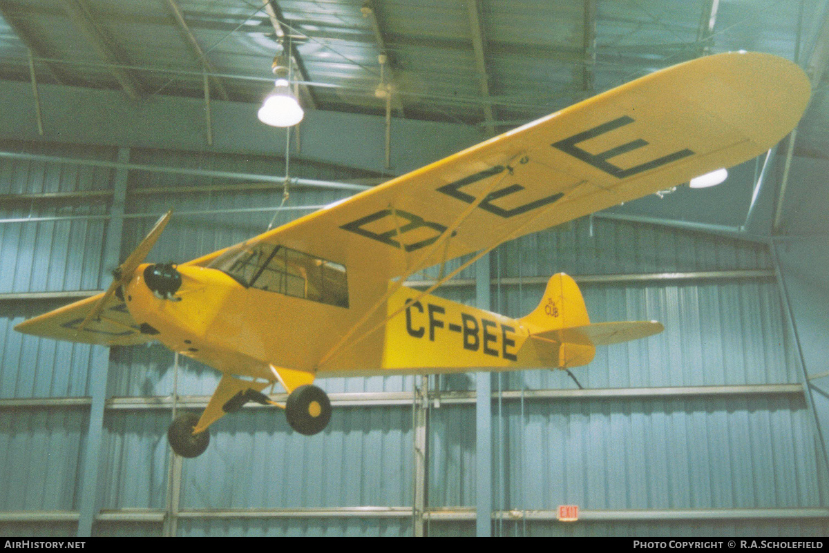 Aircraft Photo of CF-BEE | Taylor J-2 Cub | AirHistory.net #143876