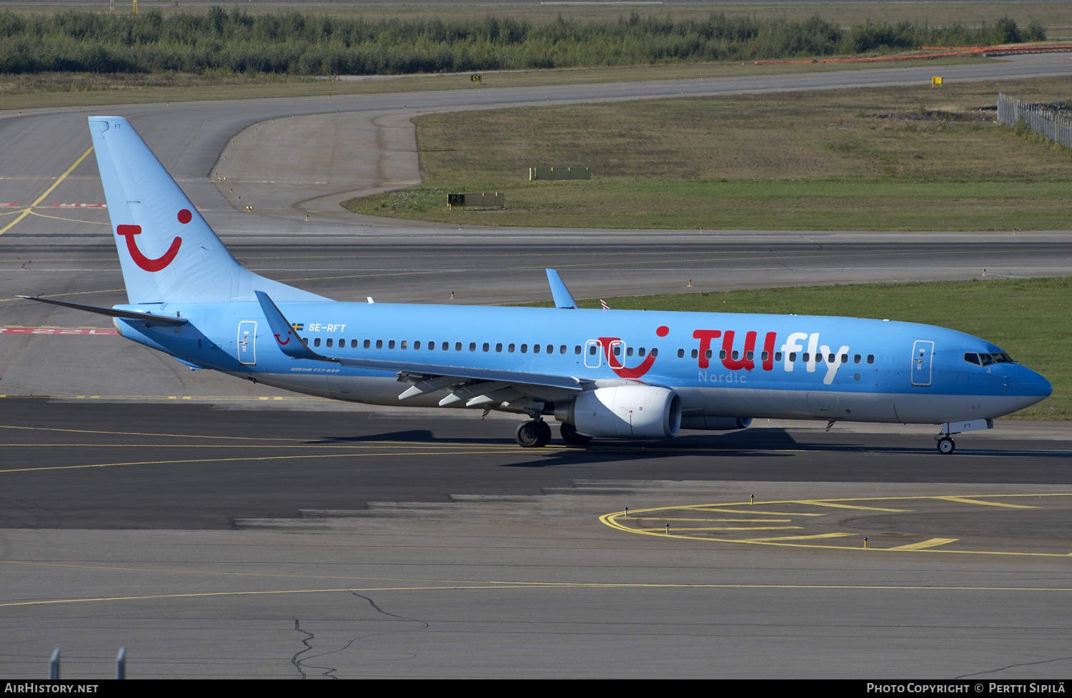 Aircraft Photo of SE-RFT | Boeing 737-8K5 | TUIfly Nordic | AirHistory.net #143880