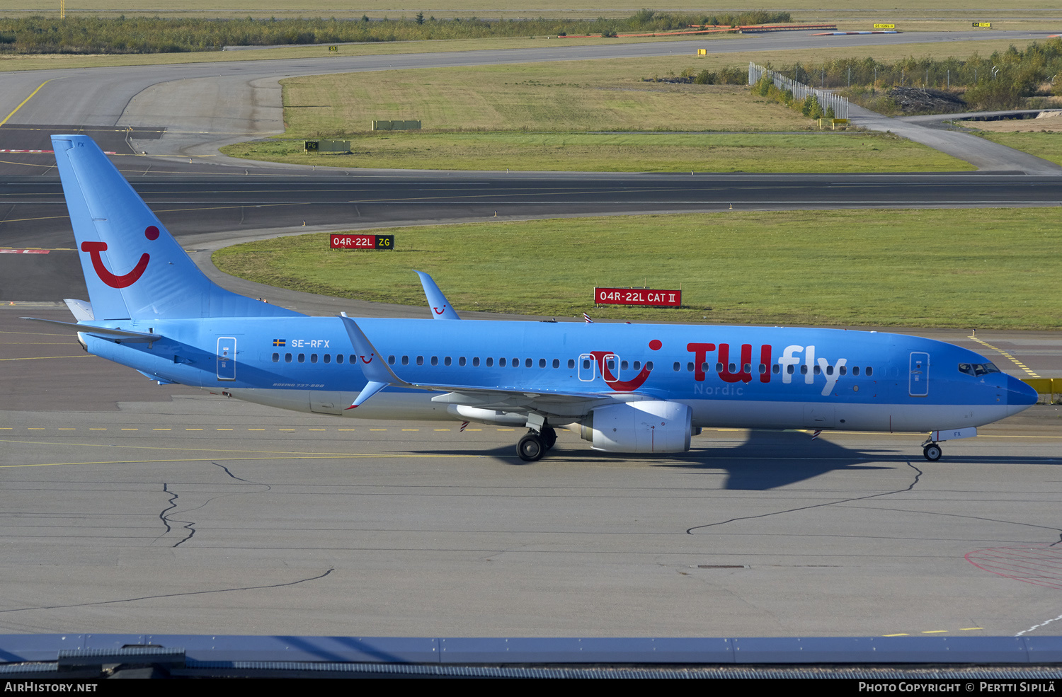 Aircraft Photo of SE-RFX | Boeing 737-8K5 | TUIfly Nordic | AirHistory.net #143885