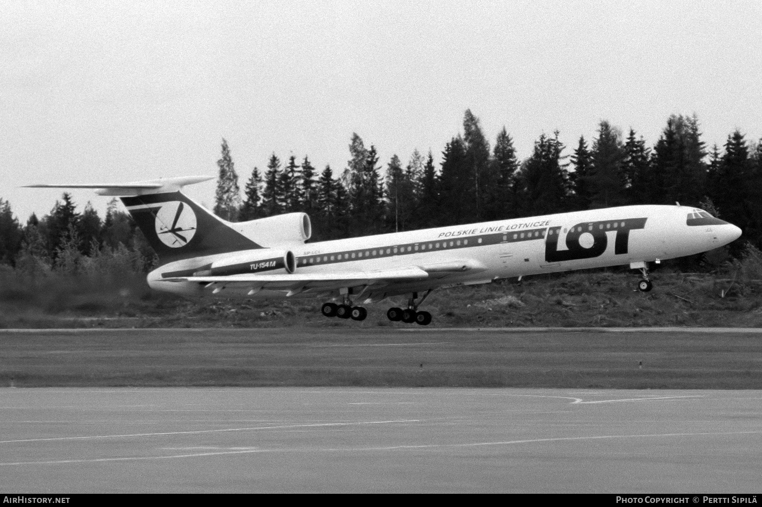 Aircraft Photo of SP-LCL | Tupolev Tu-154M | LOT Polish Airlines - Polskie Linie Lotnicze | AirHistory.net #143905