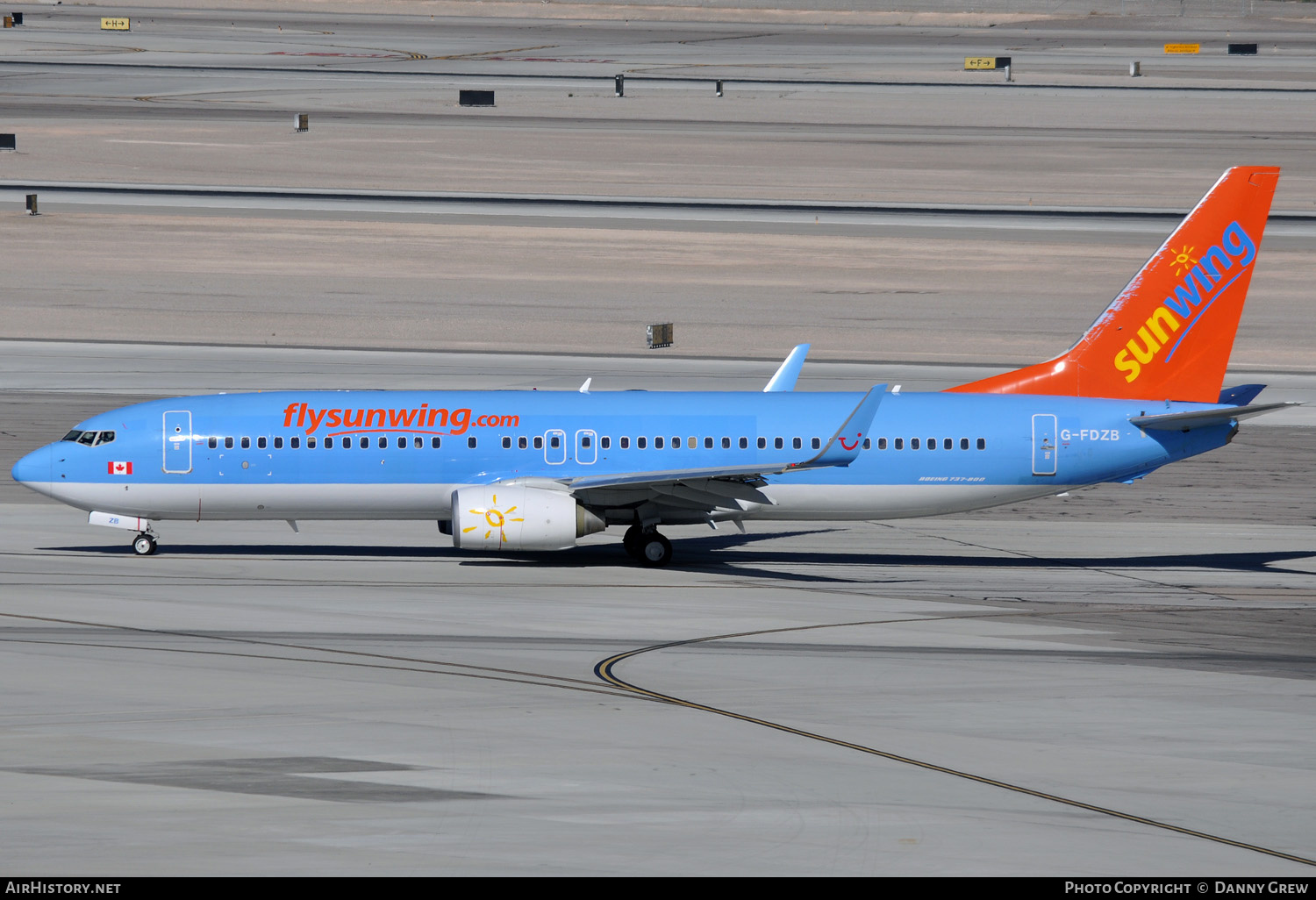 Aircraft Photo of G-FDZB | Boeing 737-8AS | Sunwing Airlines | AirHistory.net #143932