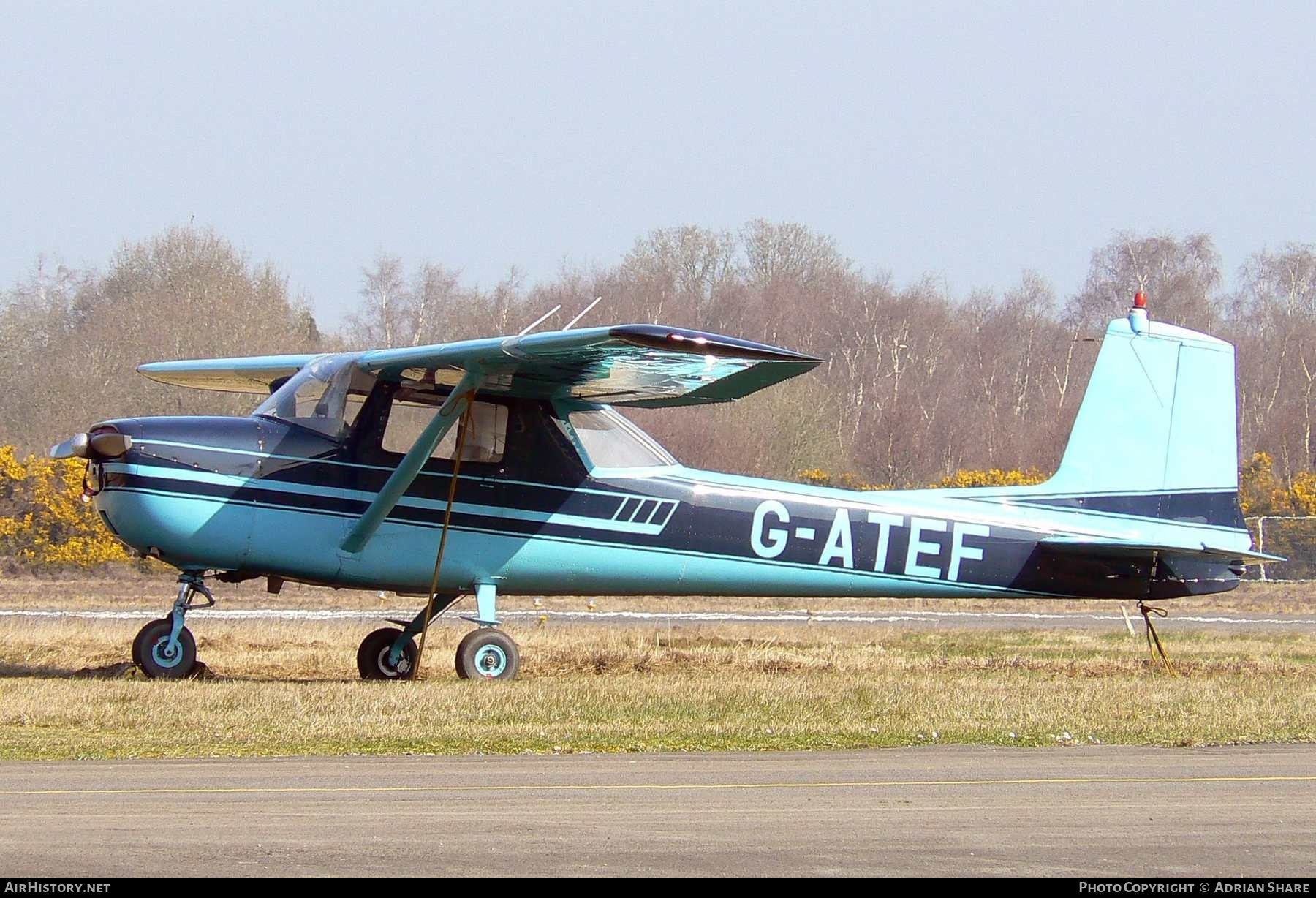 Aircraft Photo of G-ATEF | Cessna 150E | AirHistory.net #143949