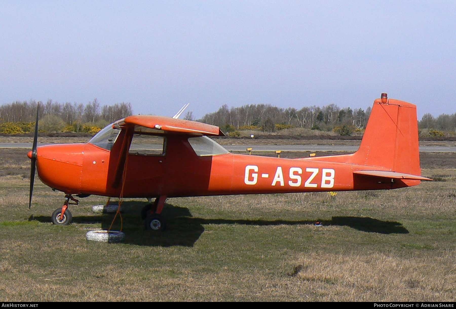 Aircraft Photo of G-ASZB | Cessna 150E | AirHistory.net #143950