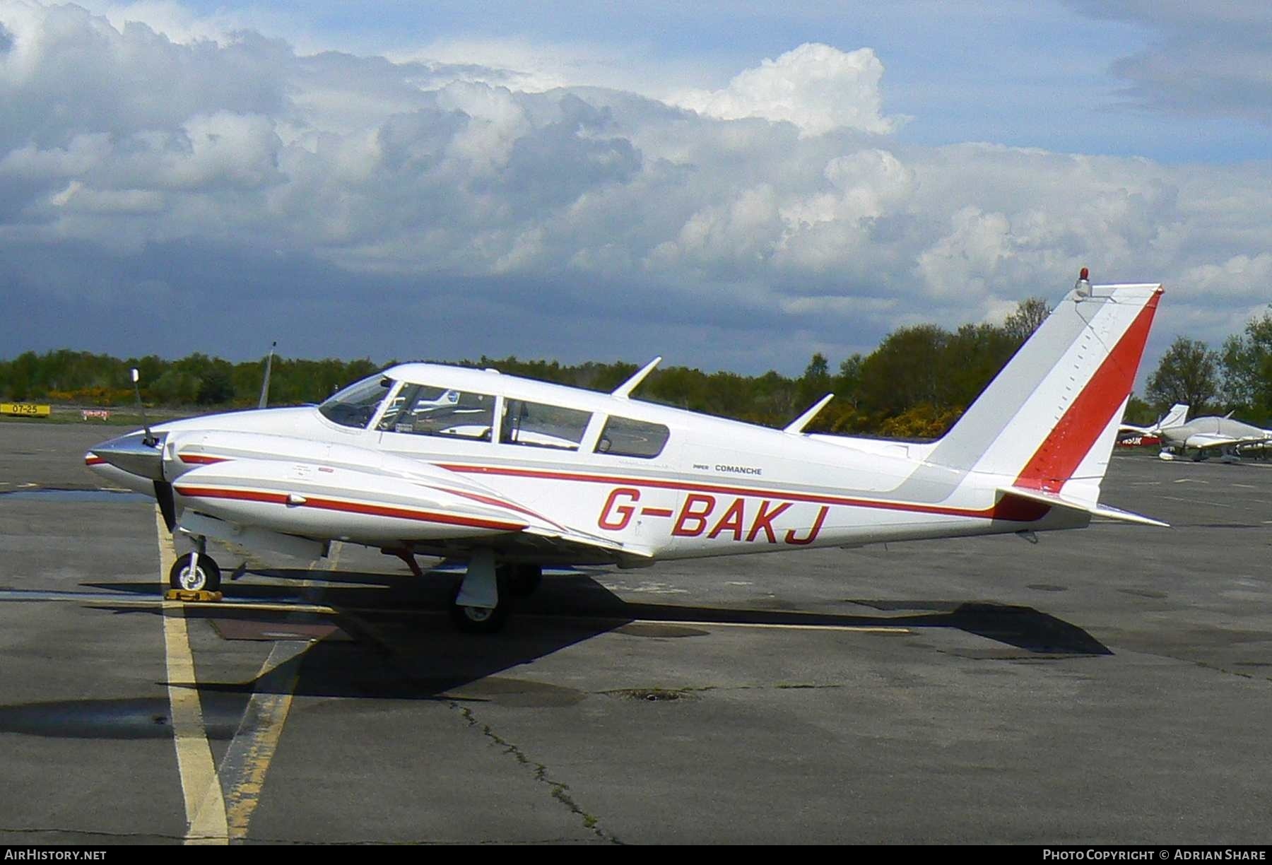 Aircraft Photo of G-BAKJ | Piper PA-30-160 Twin Comanche | AirHistory.net #143953