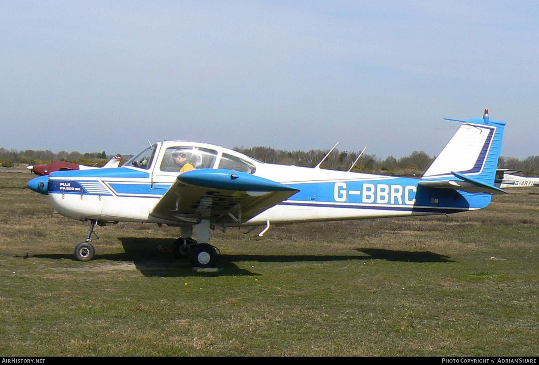 Aircraft Photo of G-BBRC | Fuji FA-200-180 Aero Subaru | AirHistory.net #143954